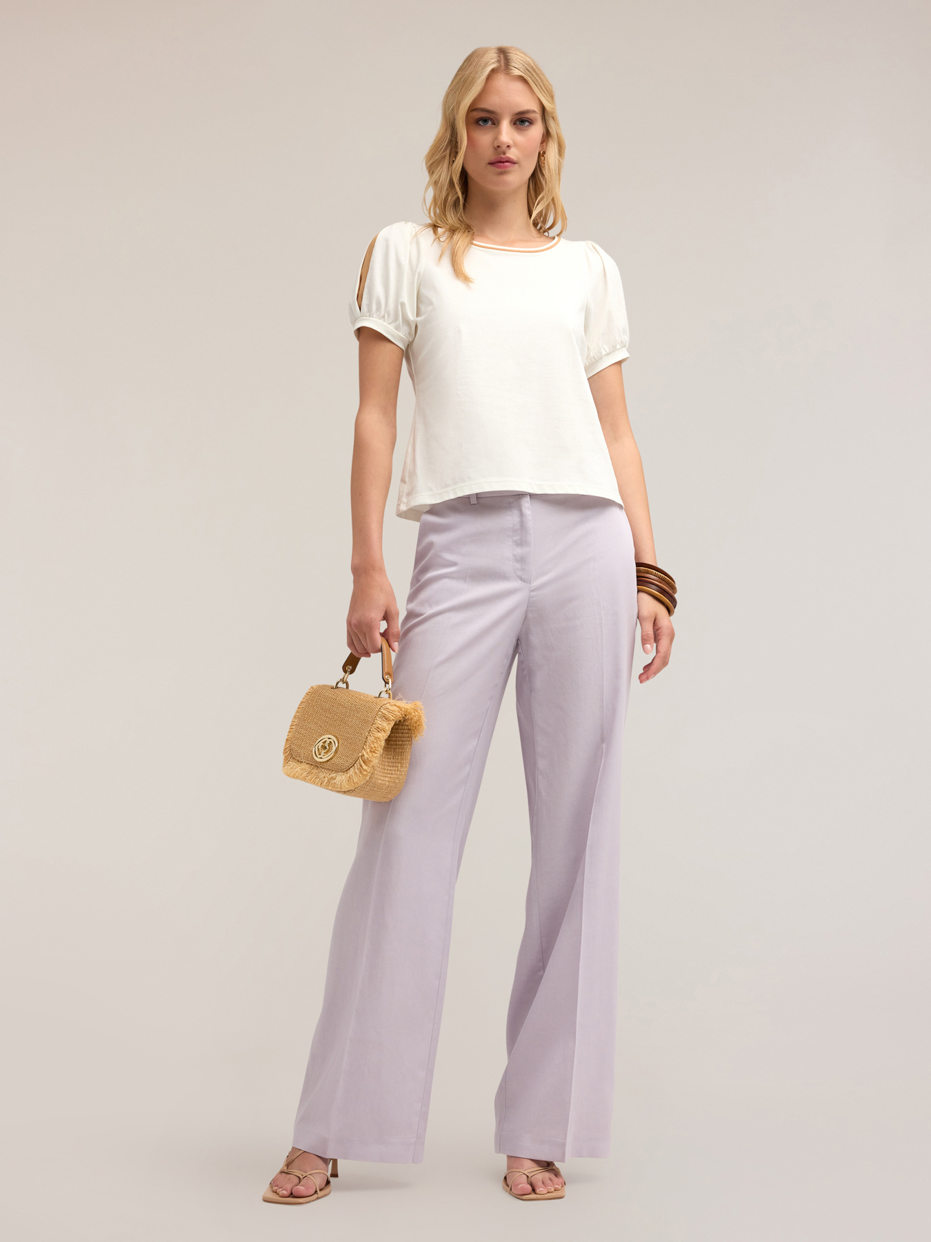 T-shirt &agrave; manches ballon image number 3