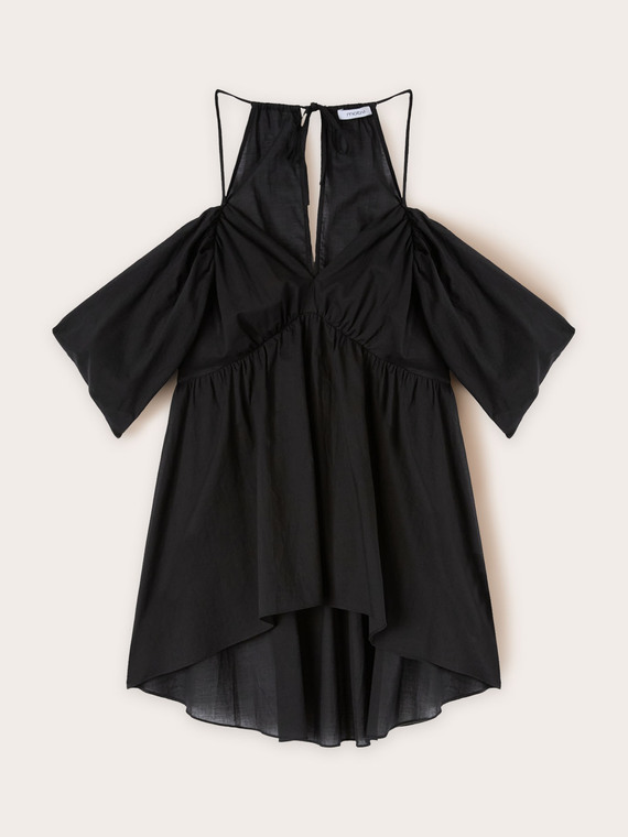 Top &eacute;paules nues en coton