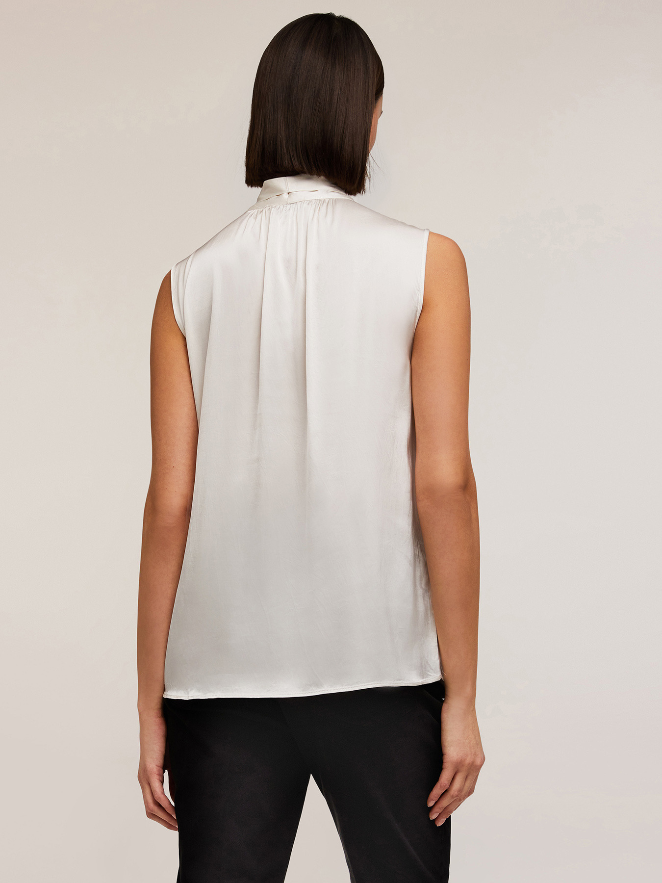 Top with satin bow image number 1