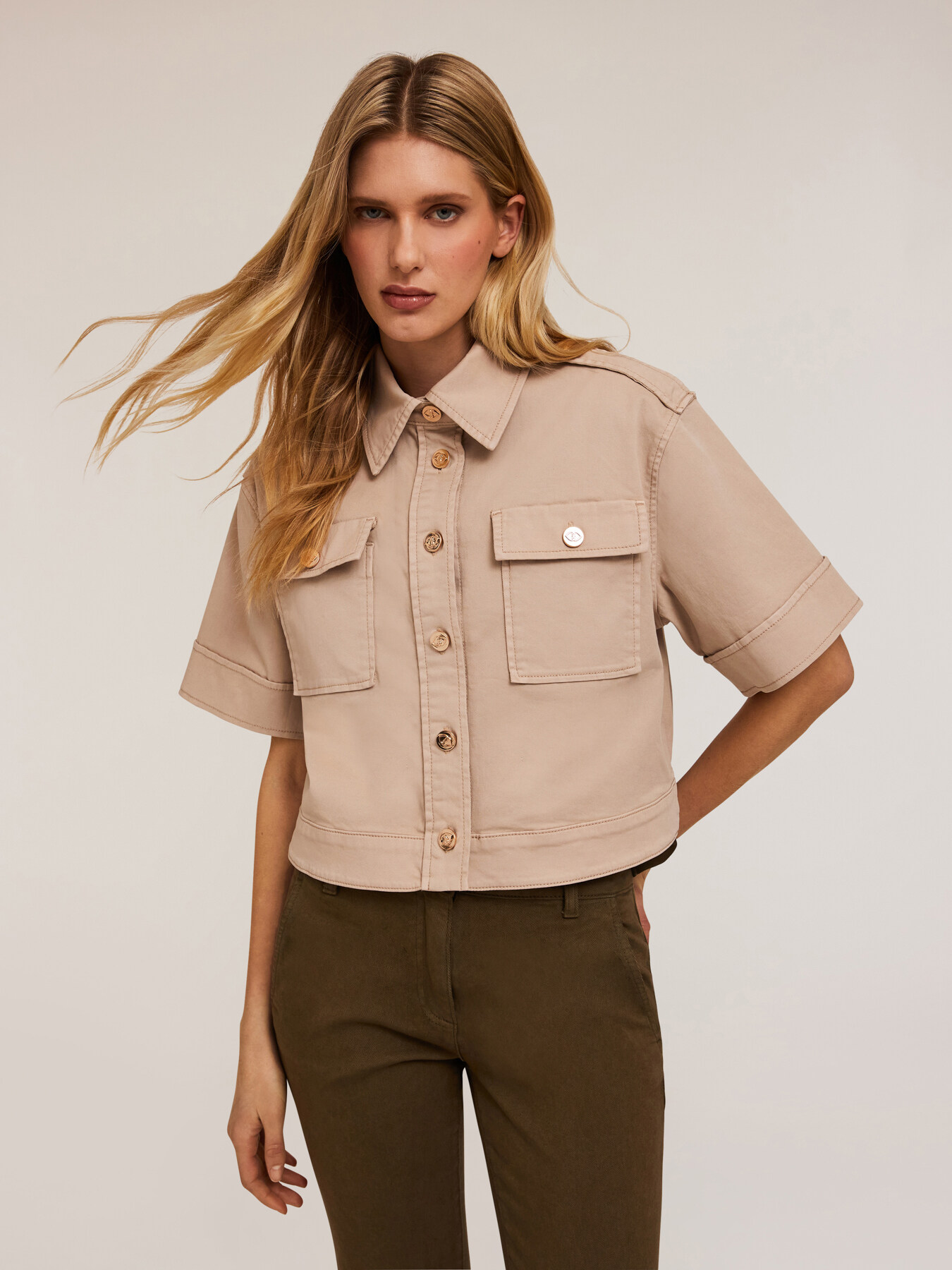 Chemise en drill de coton image number 3