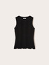 Top in maglia punto mosso image number 4