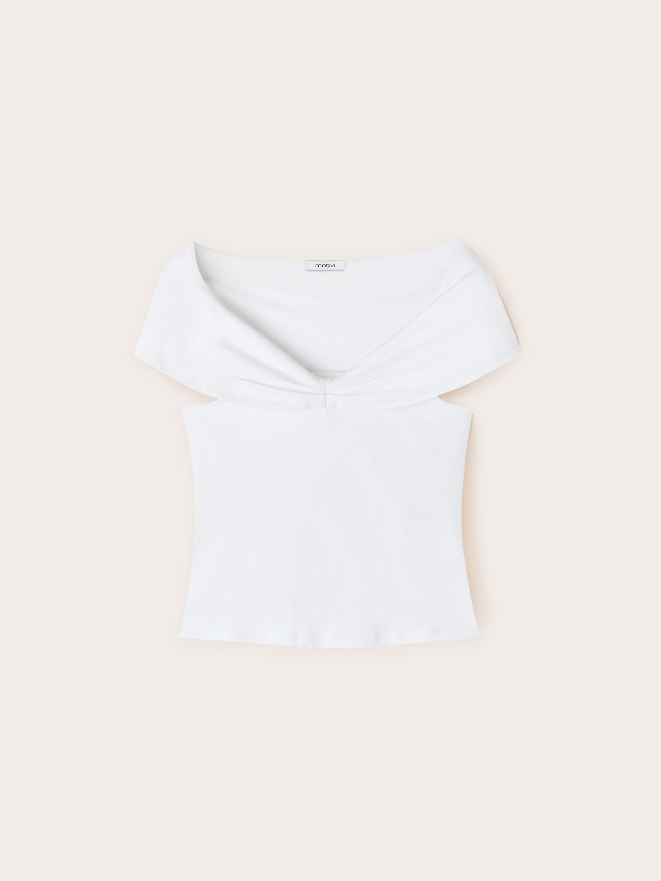 Camiseta con hombros descubiertos image number 4