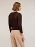 Cardigan in maglia fine lurex image number 1