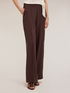 Satin palazzo trousers image number 2