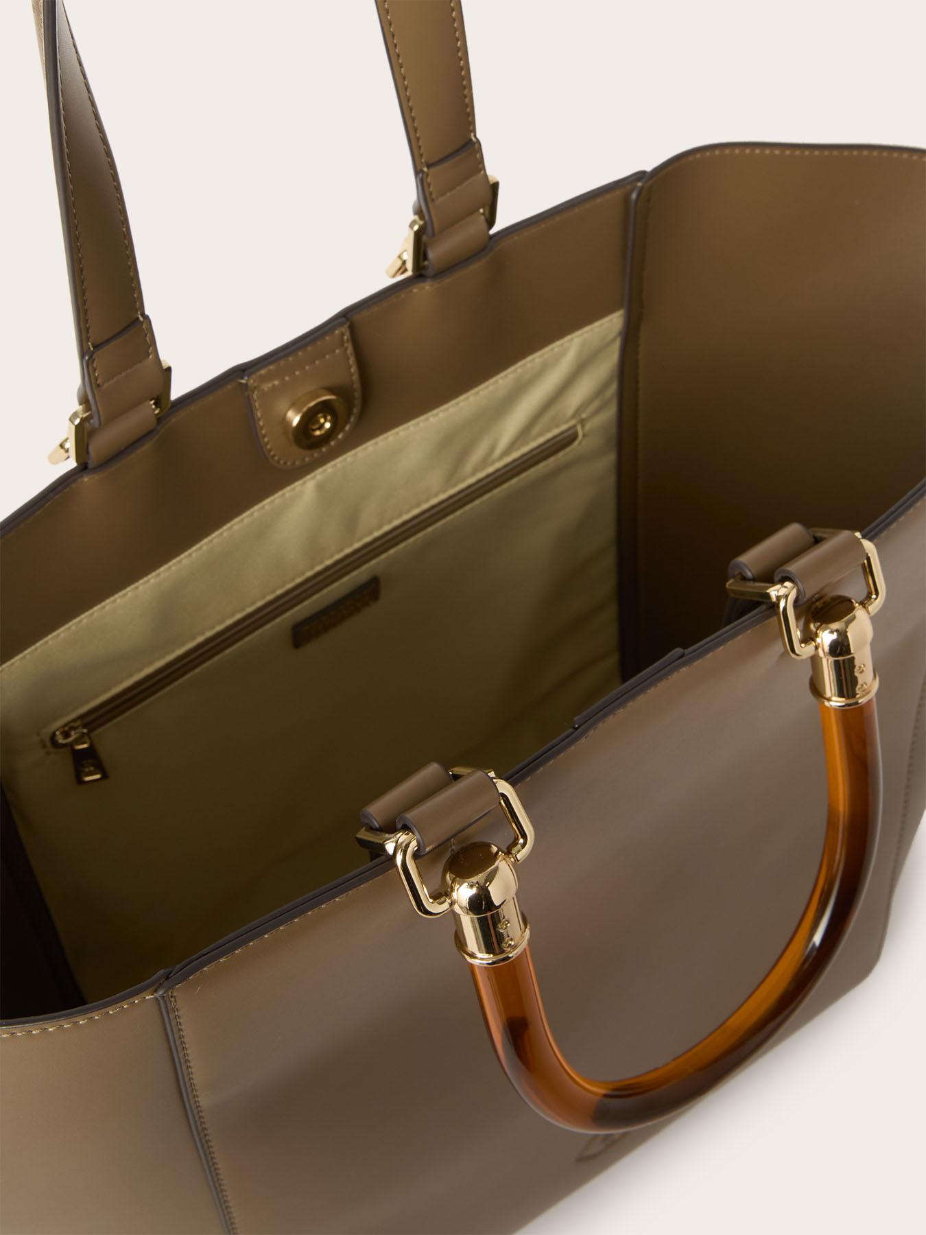 Shopping bag con doppi manici image number 5