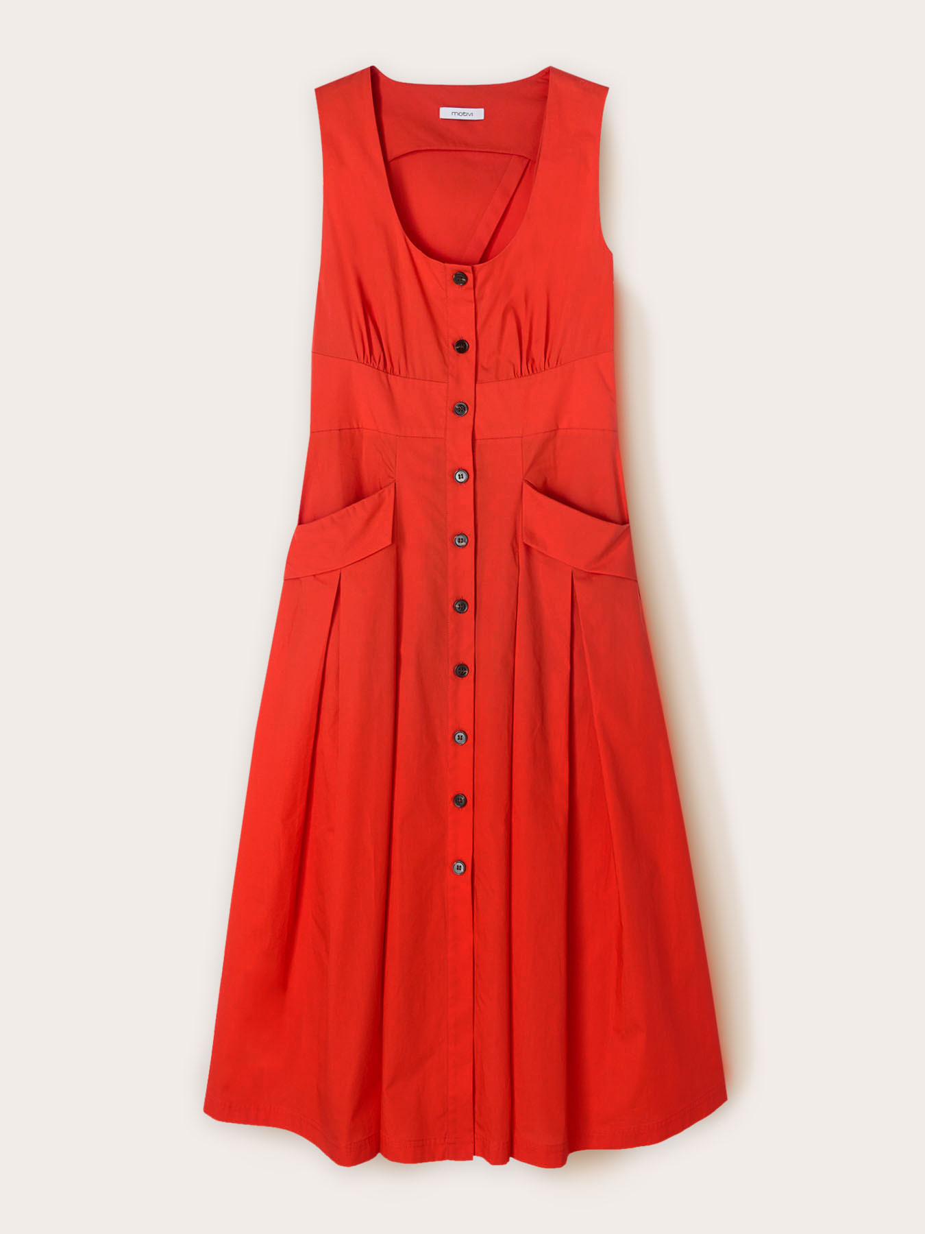 Vestito chemisier con tasche image number 4