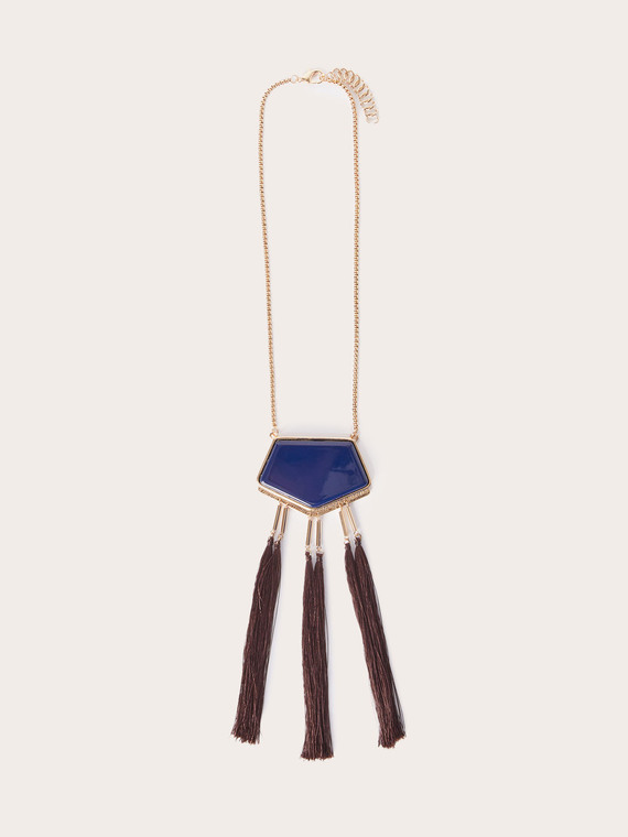 Collana con pendente e nappe Collezione Barbieri