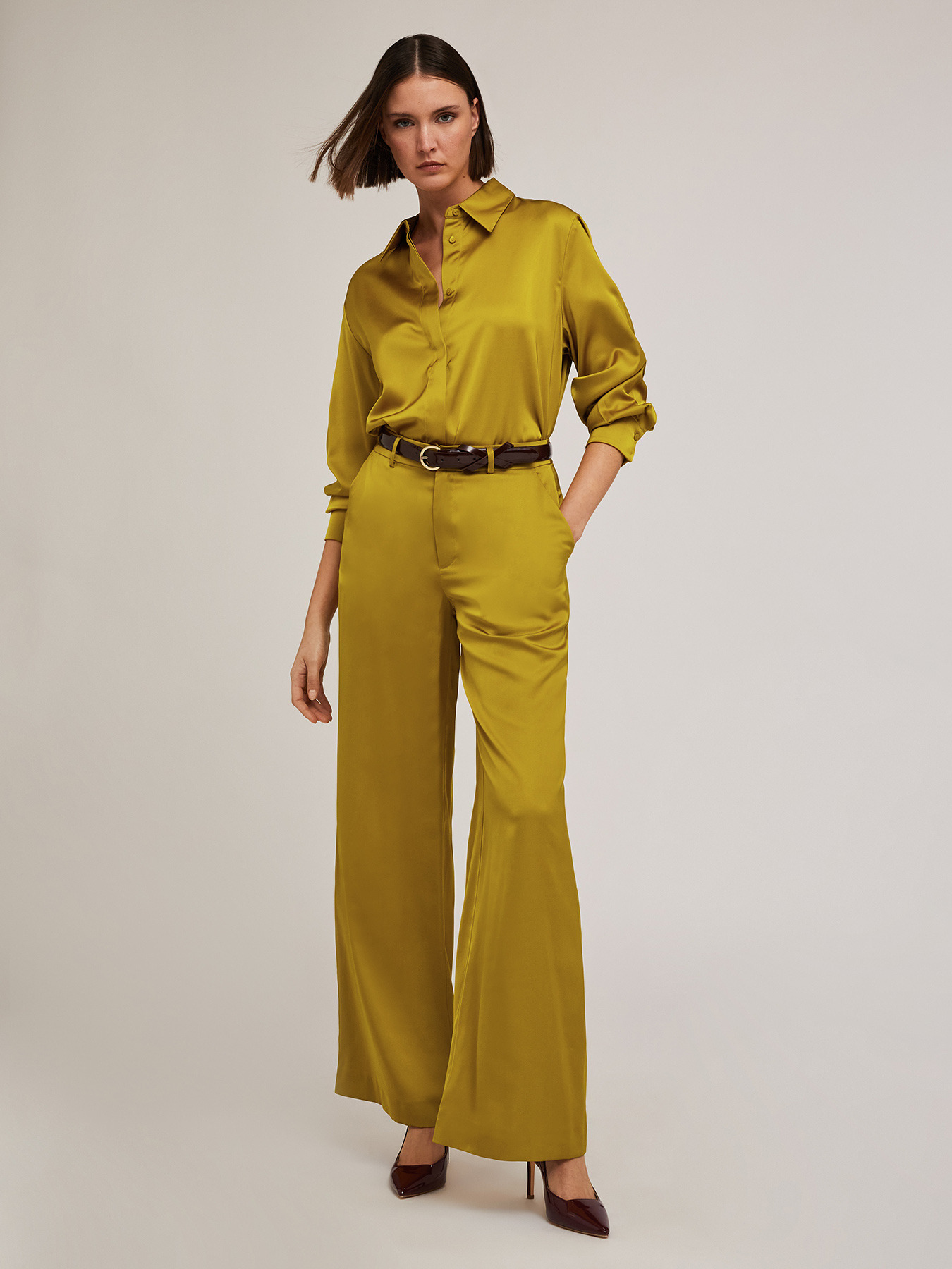 Camicia satin image number 2