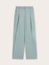 Palazzo trousers with pleats image number 4