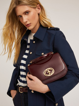 Small coated fabric and patent bag