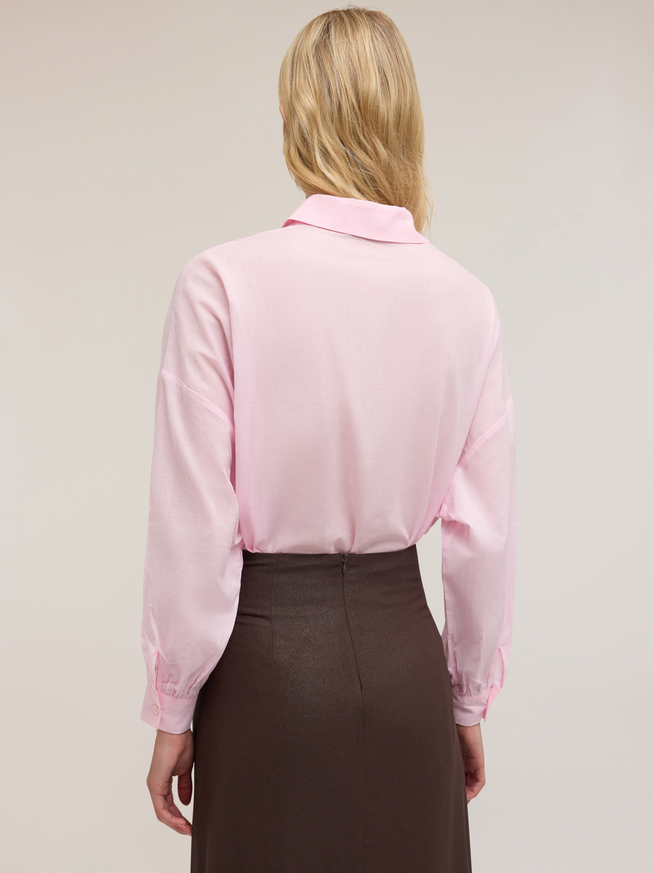 Chemise oversize avec poches image number 1