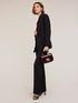Envers satin palazzo trousers image number 0