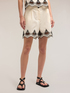 Shorts in cotone ricamato image number 2