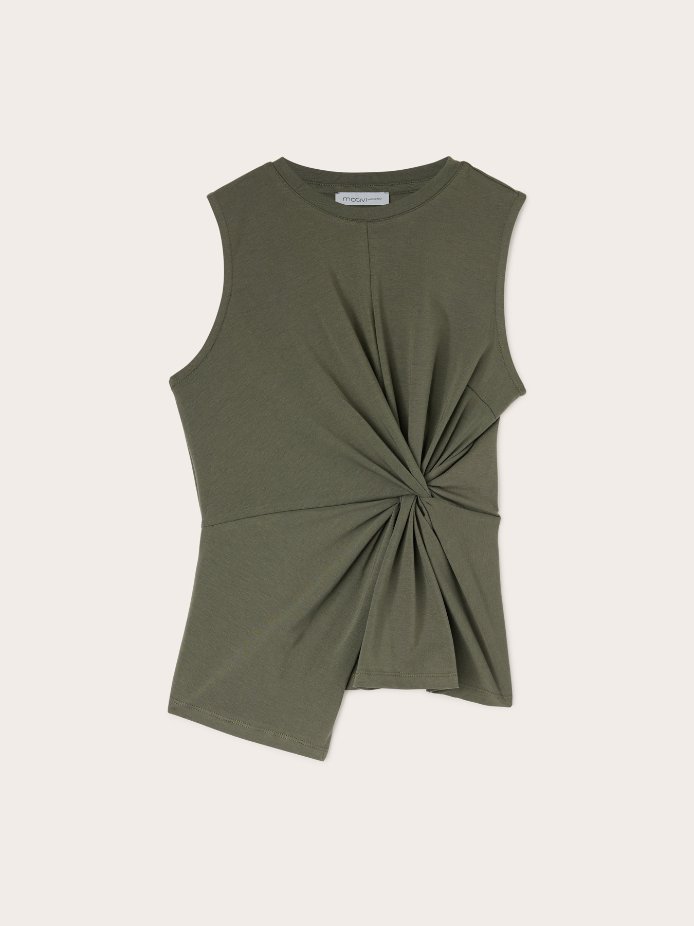 Jersey-Top mit Knoten image number 0