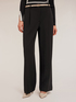 Palazzo trousers with pleats image number 2