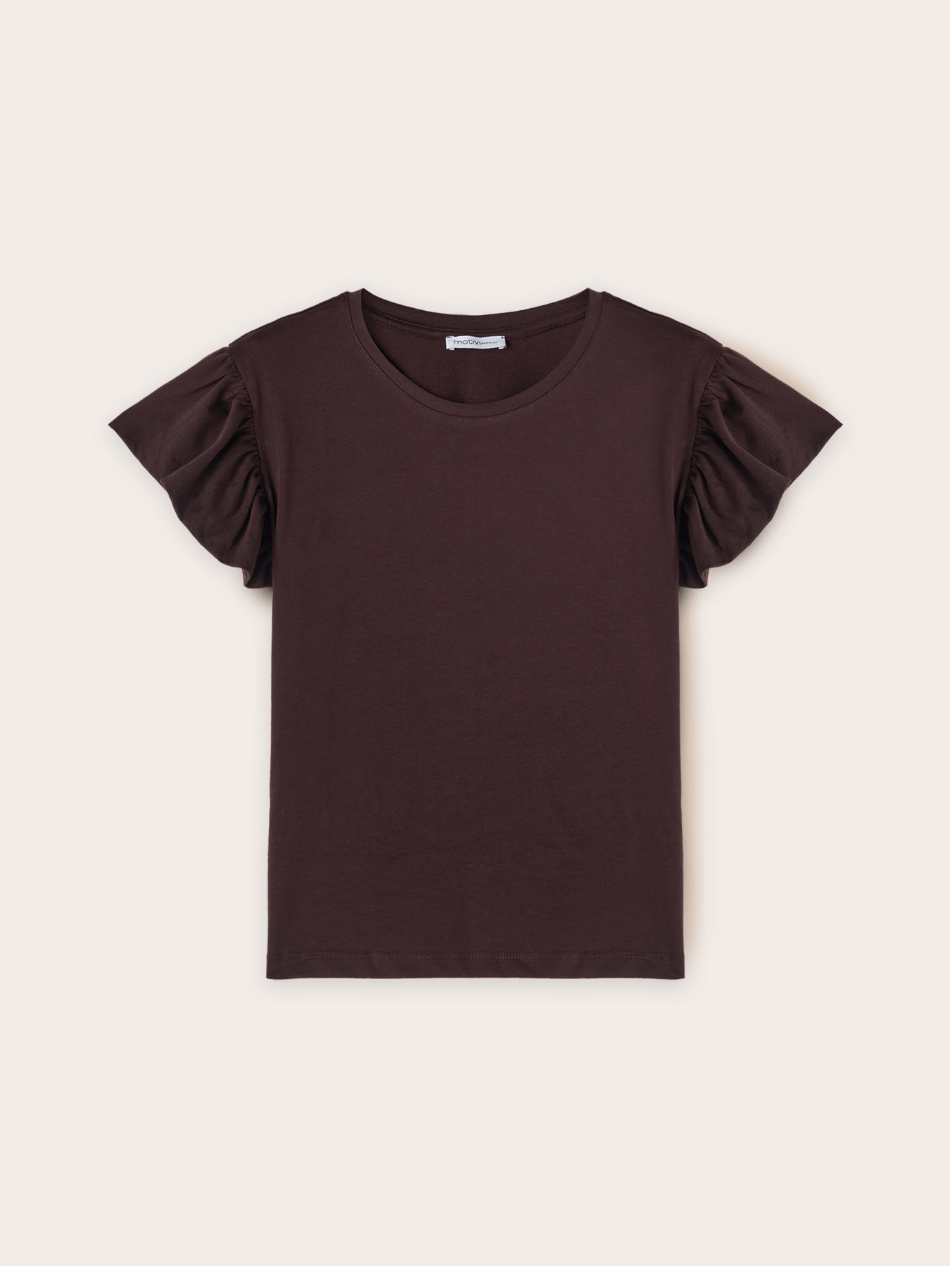 Camiseta con mangas con volantes image number 4