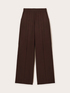 Satin palazzo trousers image number 3
