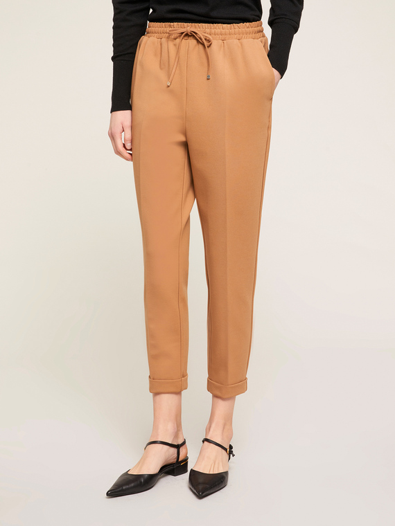 Joggers holgados de punto milano