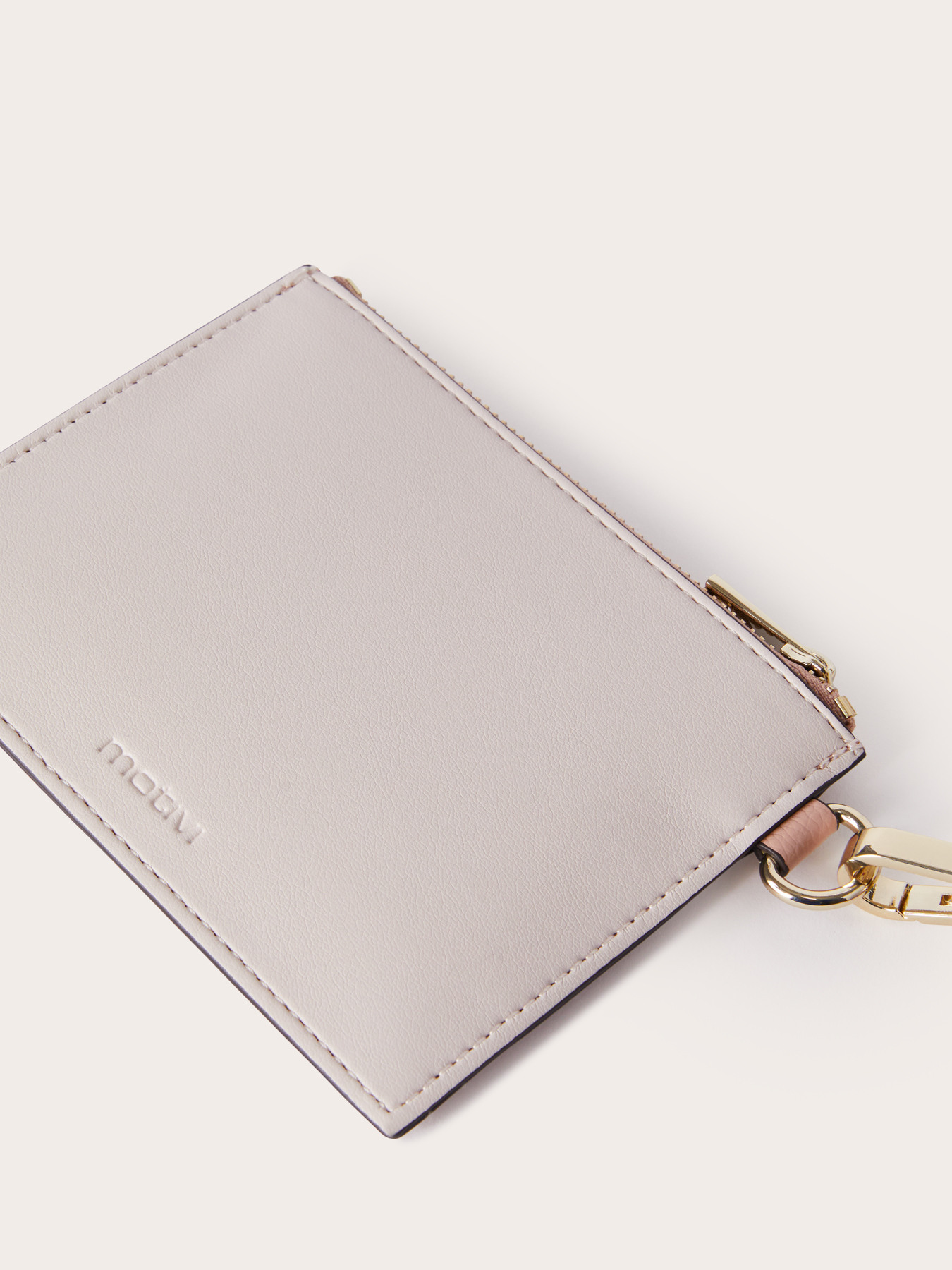 Doppelkartenetui aus beschichtetem Stoff image number 1