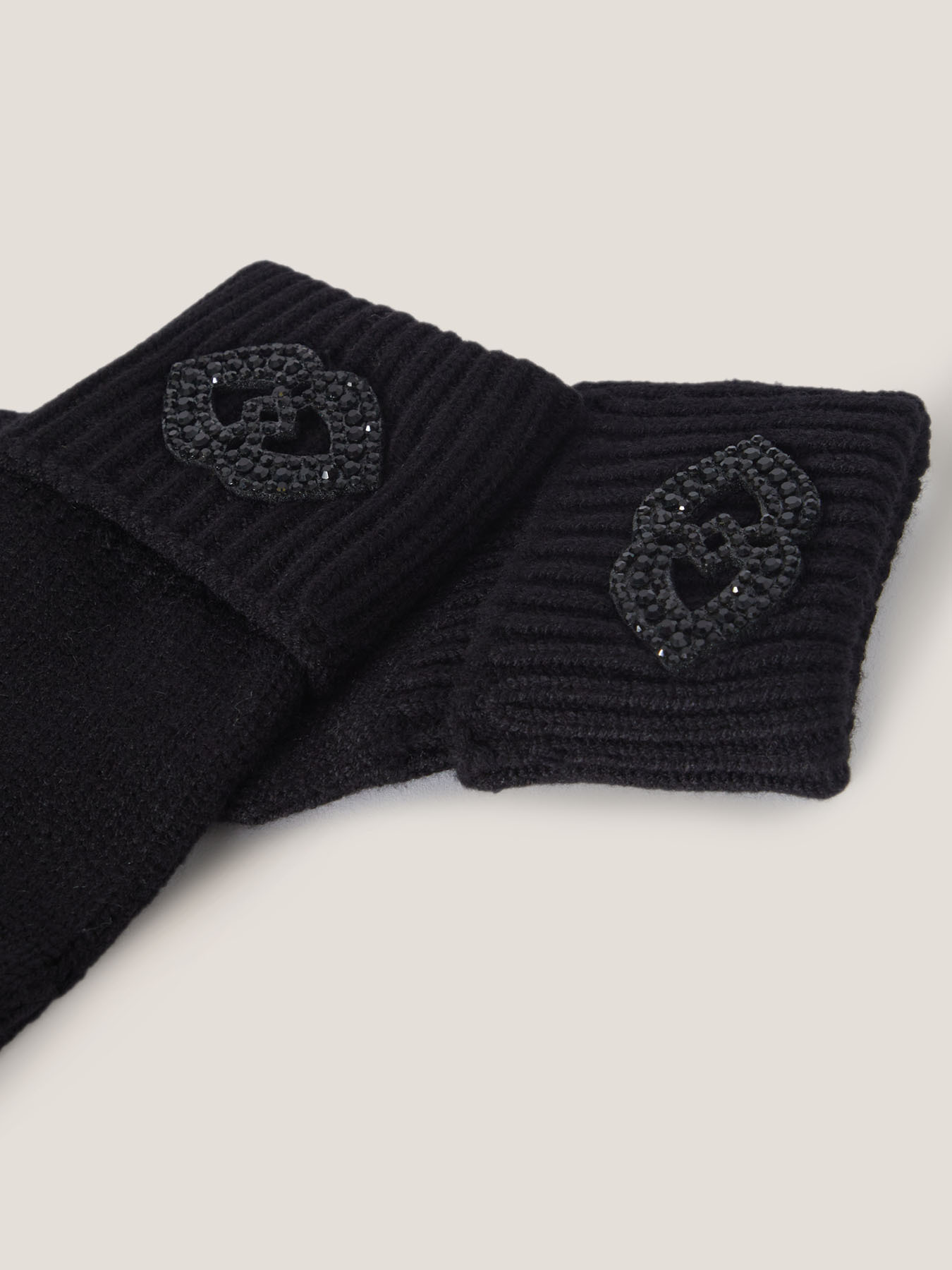 Double Love knit gloves image number 1