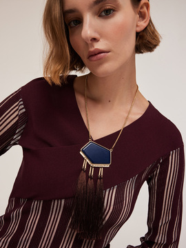 Barbieri Collection necklace with pendant and tassels