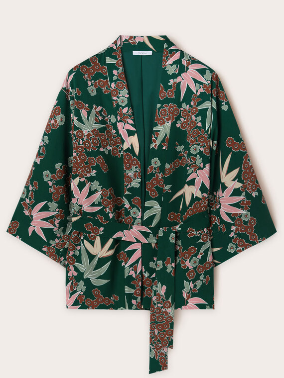 Kimono mit Art-Deco-Muster