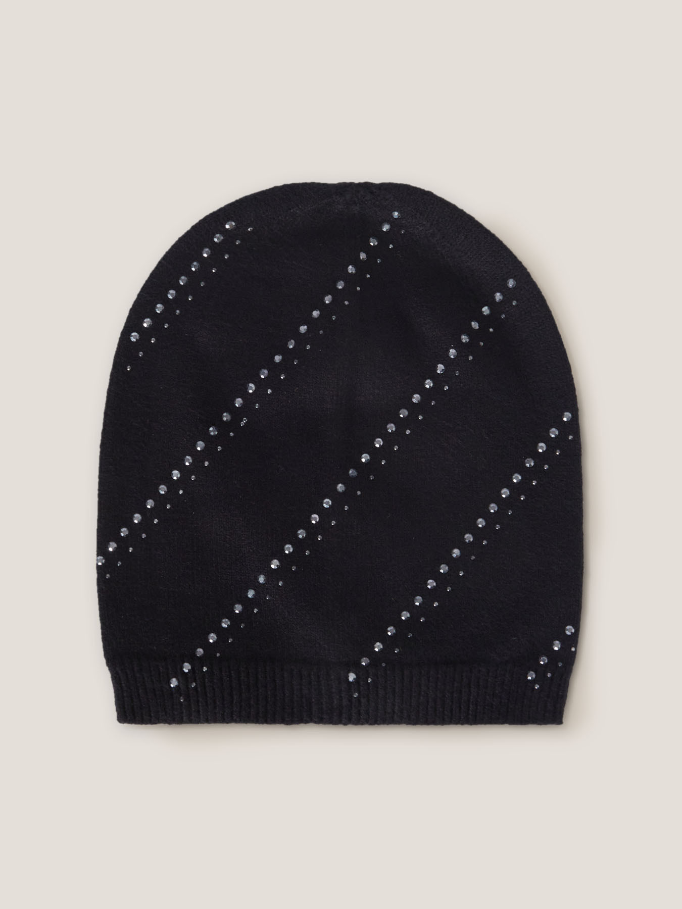 M&uuml;tze mit Mikro-Strass und Nieten image number 1