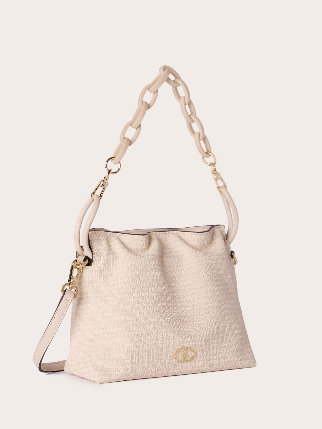 Curly bag de tejido efecto estera image number 2