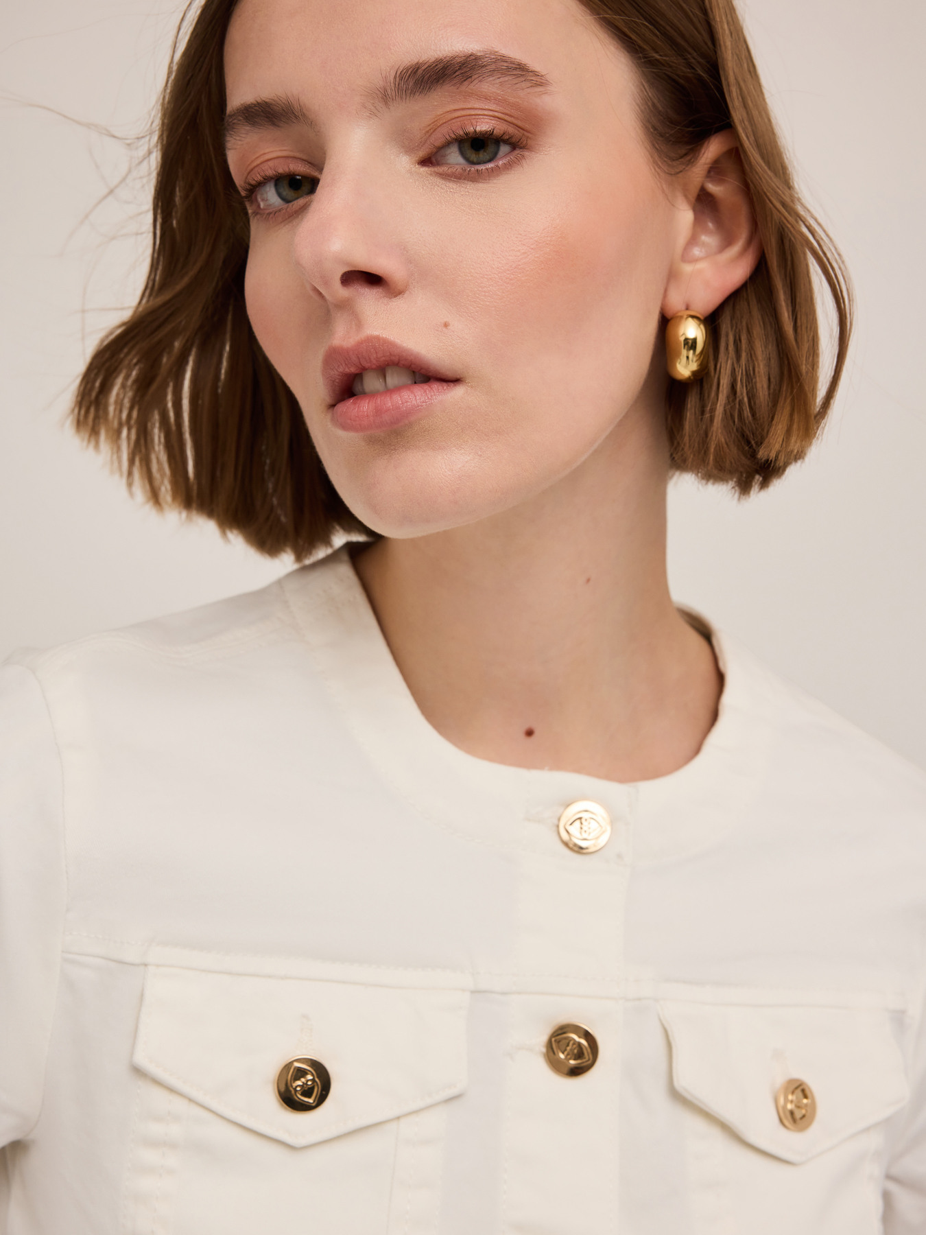 Giubbotto in drill image number 3