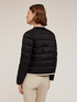 Down jacket with contrasting borders image number 1