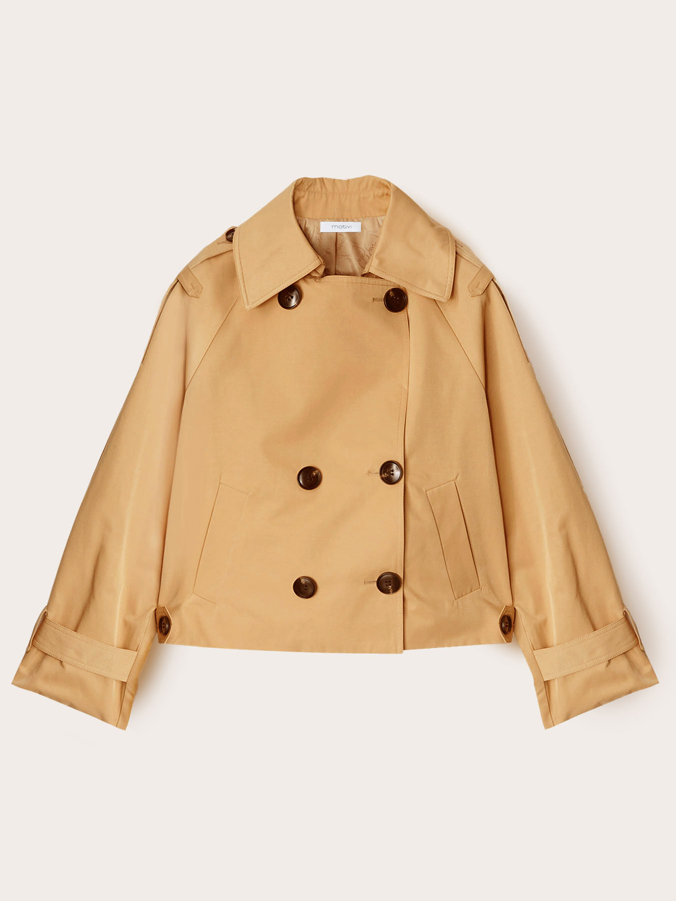 Trench corto doppiopetto image number 4